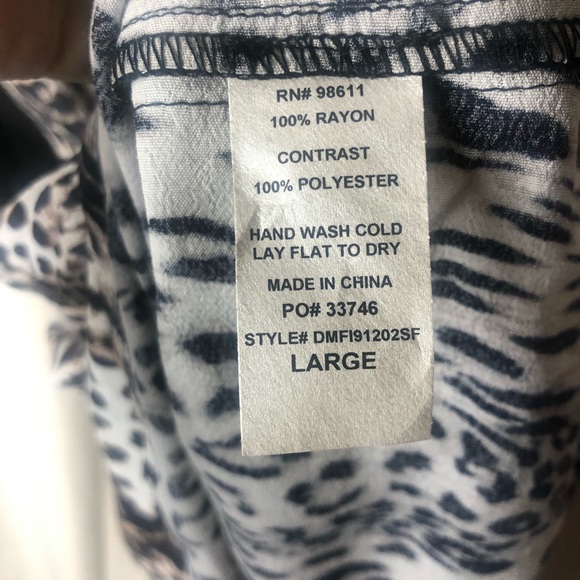 Eight sixty chloe cut out dress Animal print large - Picture 4 of 7